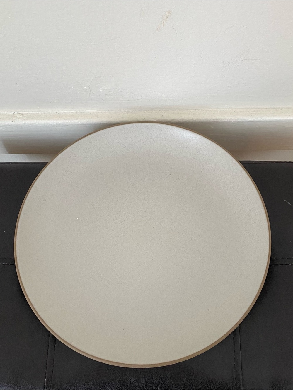 $58 Brand New Heath Ceramics Sand Color Coupe Dinner Plate 11'' Diameter 85-1